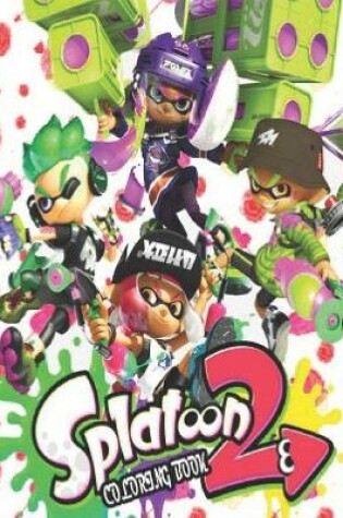 Cover of Splatoon 2 Coloring Book