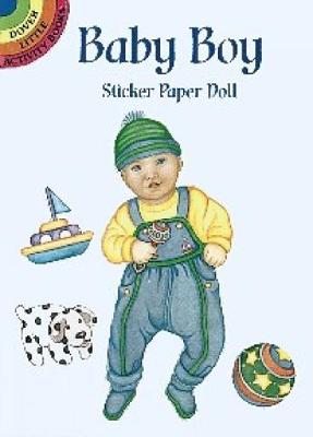 Book cover for Baby Boy Sticker Paper Doll