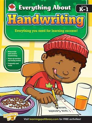 Book cover for Handwriting, Grades K - 1