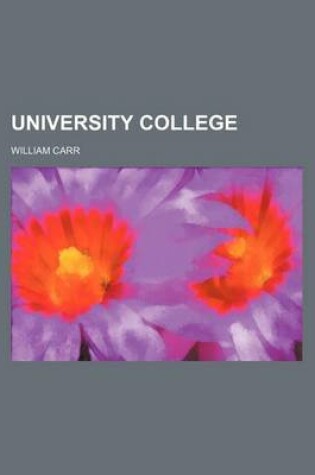 Cover of University College