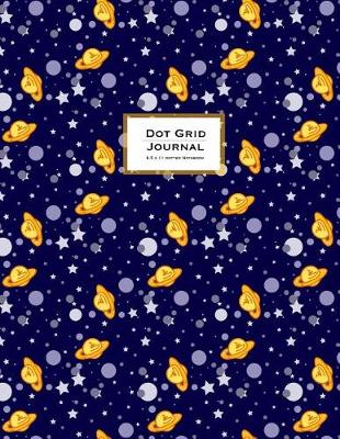 Cover of Dotted Notebook 8.5 x 11 - Dot Grid Journal - Celestial