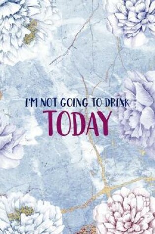 Cover of I'm Not Going To Drink Today