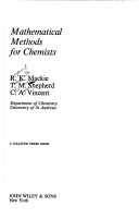 Book cover for Mackie: *Mathematical* Methods for Chemi