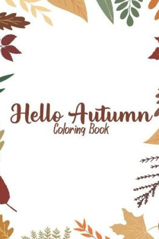 Cover of Hello Autumn Coloring Book