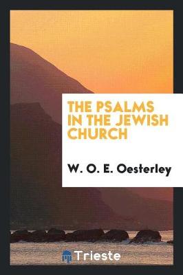 Book cover for The Psalms in the Jewish Church