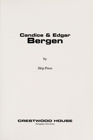 Cover of Candice & Edgar Bergen