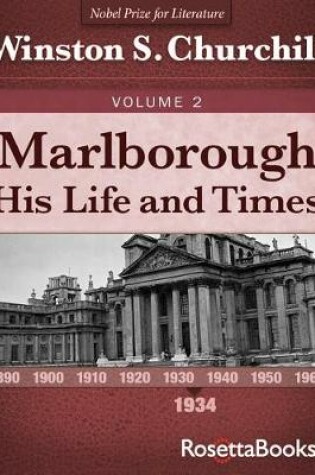 Cover of Marlborough: His Life and Times, 1934