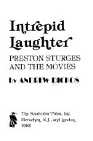 Cover of Intrepid Laughter