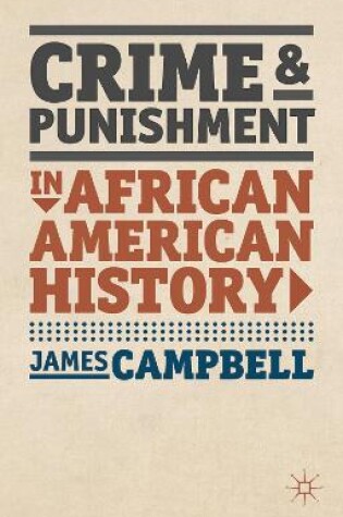 Cover of Crime and Punishment in African American History