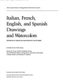 Book cover for Italian, French, English and Spanish Drawings and Watercolors