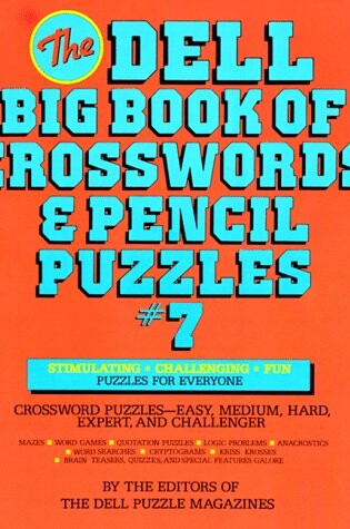 Cover of Big Bk Crosswords/Pen/Puz 7