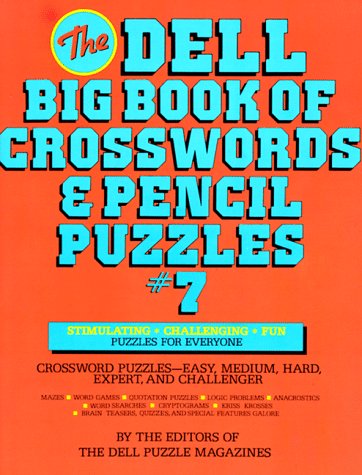 Book cover for Big Bk Crosswords/Pen/Puz 7