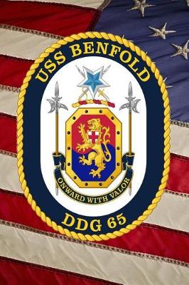 Book cover for US Navy USS Benfold (DDG 65) Destroyer Crest Badge Journal