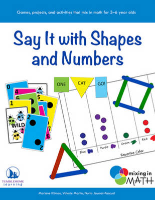 Book cover for Say it with Shapes and Numbers