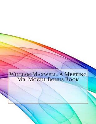 Book cover for William Maxwell