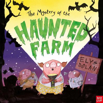 Book cover for The Mystery of the Haunted Farm