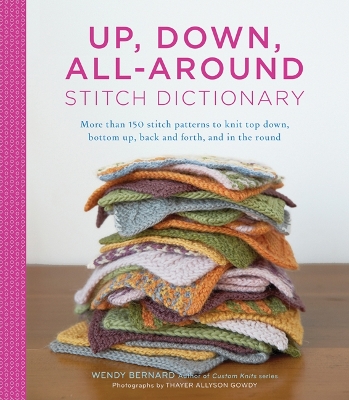Book cover for Up, Down, All Around Stitch Dictionary