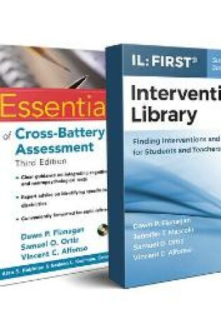 Cover of Essentials of Cross-Battery Assessment Third Edition with Intervention Library (FIRST) v1.0 Access Card Set
