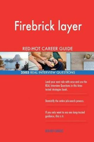 Cover of Firebrick layer RED-HOT Career Guide; 2503 REAL Interview Questions