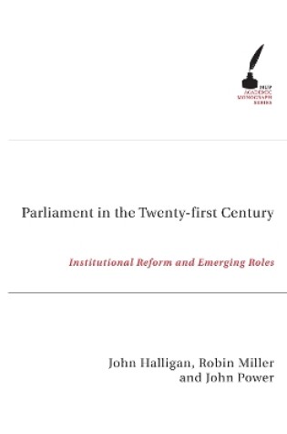 Cover of Parliament in the Twenty-First Century