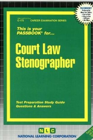 Cover of Court Law Stenographer