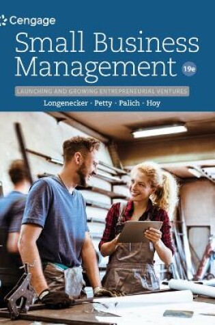 Cover of Mindtap with Liveplan for Longenecker/Petty/Palich/Hoy's Small Business Management: Launching & Growing Entrepreneurial Ventures, 1 Term Printed Access Card