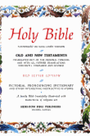 Cover of Holy Bible Red Letter