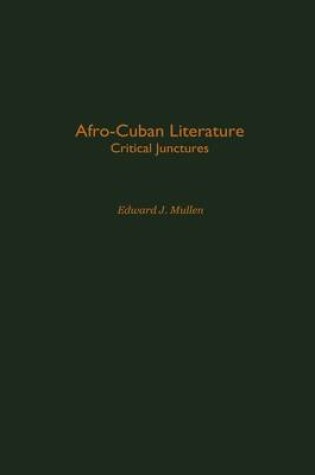 Cover of Afro-Cuban Literature