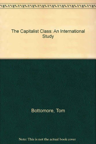 Book cover for The Capitalist Class