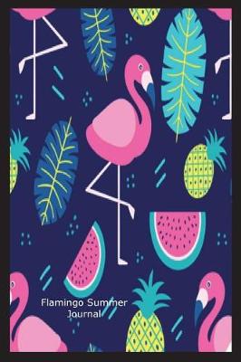 Book cover for Flamingo Summer Journal