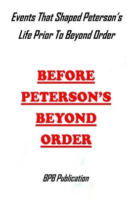 Book cover for Before Peterson's Beyond Order