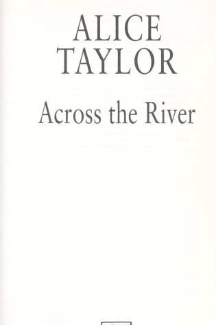 Cover of Across the River