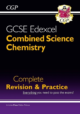 Book cover for GCSE Combined Science: Chemistry Edexcel Complete Revision & Practice (with Online Edition)