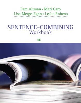 Book cover for Sentence-Combining Workbook