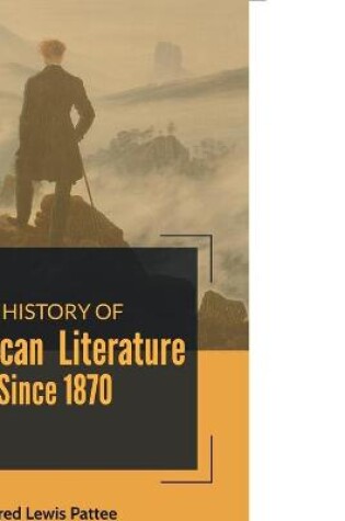 Cover of A History of American Literature Since 1870