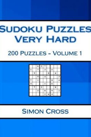 Cover of Sudoku Puzzles Very Hard Volume 1