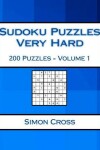 Book cover for Sudoku Puzzles Very Hard Volume 1