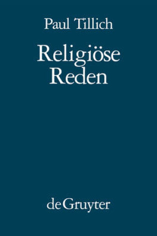 Cover of Religiöse Reden