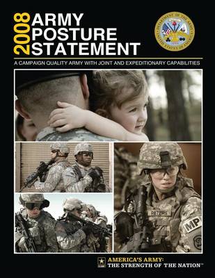 Book cover for 2008 Army Posture Statement