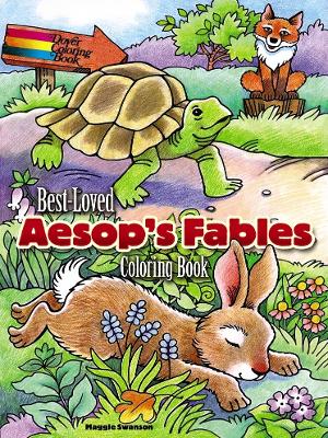 Book cover for Best-Loved Aesop's Fables Coloring Book