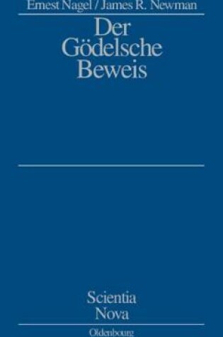 Cover of Der Goedelsche Beweis