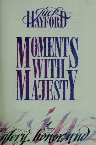 Cover of Moments with Majesty