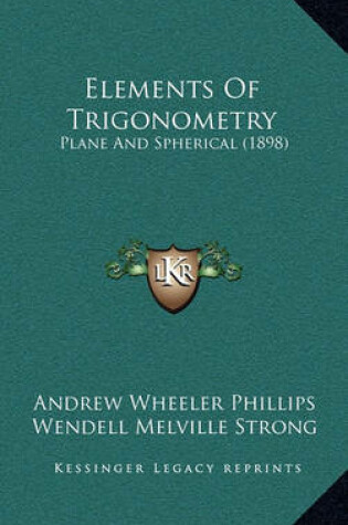 Cover of Elements of Trigonometry