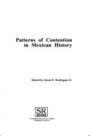 Cover of Patterns of Contention in American History