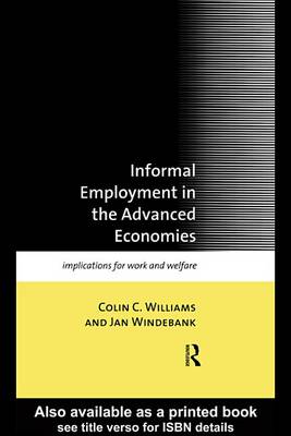 Book cover for Informal Employment in Advanced Economies