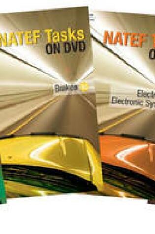 Cover of Natef Tasks on 4 DVD's + Natef Standards Job Sheet Pdfs on CD-ROM