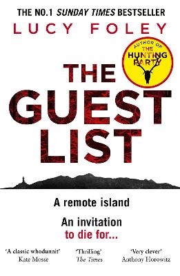 Book cover for The Guest List