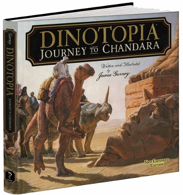 Book cover for Dinotopia, Journey to Chandara