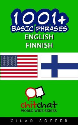 Book cover for 1001+ Basic Phrases English - Finnish