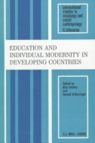 Cover of Education and Individual Modernity in Developing Countries